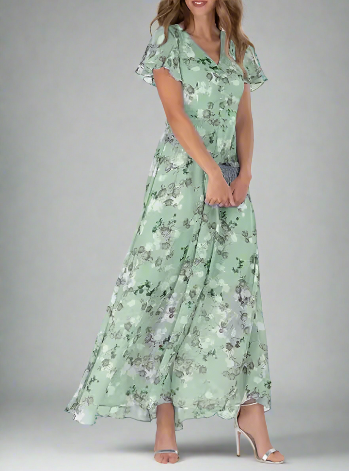 Amelia Luxurious Tummy-Covering Dress