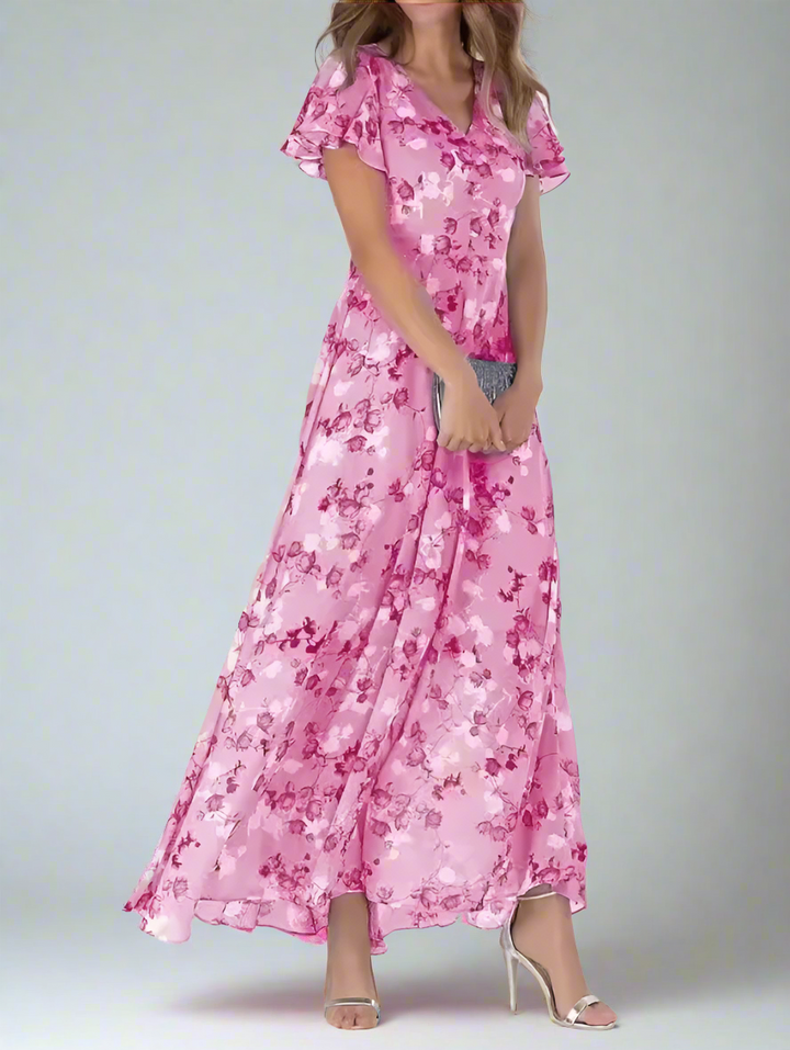 Amelia Luxurious Tummy-Covering Dress