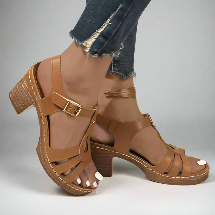 Julie Buckle Sandals
