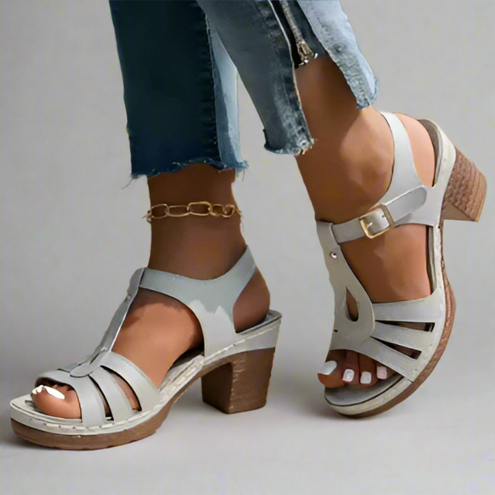 Julie Buckle Sandals