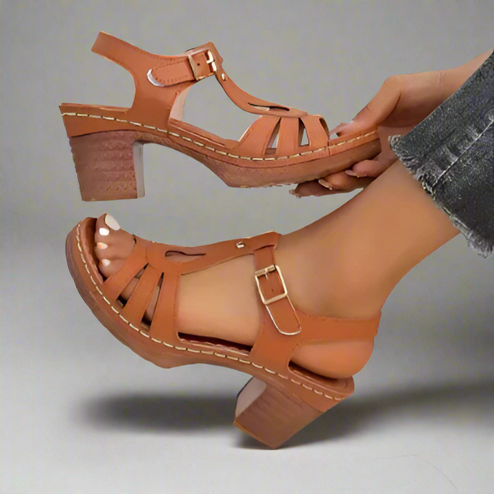 Julie Buckle Sandals