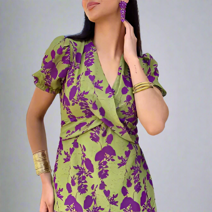 Camila Wrap Maxi Dress