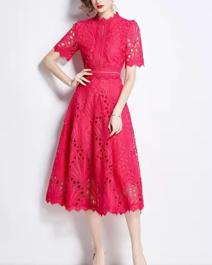 Mila Cut Out Midi Dress