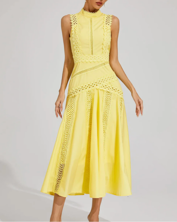 Penelope Sleeveless Lace Dress