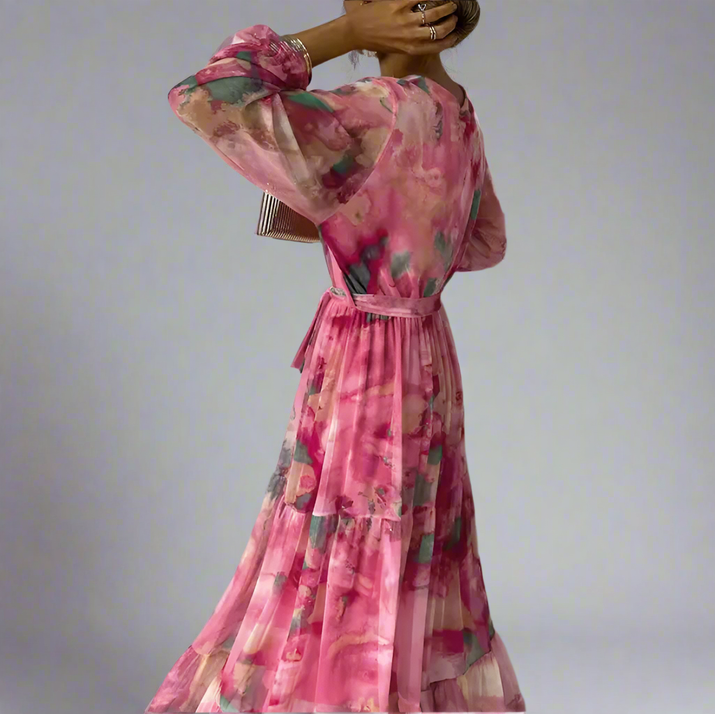 RiRi Pleated Summer Dress